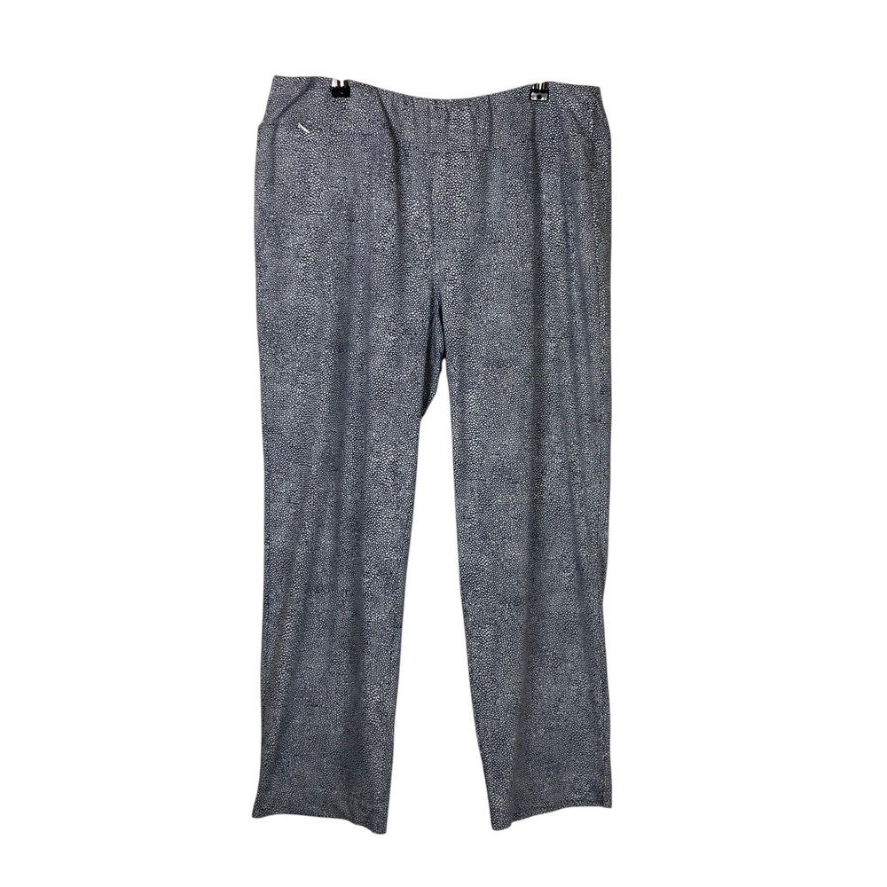 J. McLaughlin Womens Catalina Cloth Pull On Pants Size XL Geometric